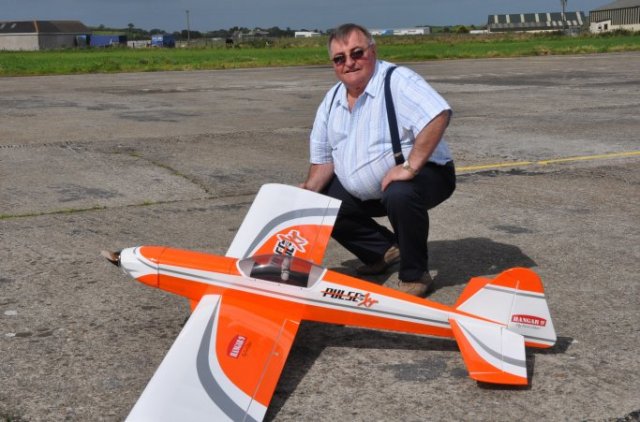 Mike with his Hangar 9 Pulse 1