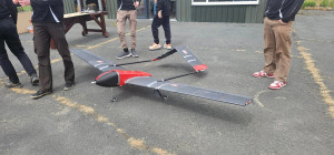 In the pits area